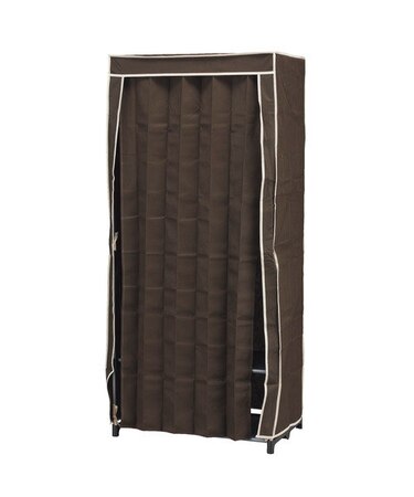 開閉しやすいカーテン式ワードローブ　クーリ　79cm幅(DMO)