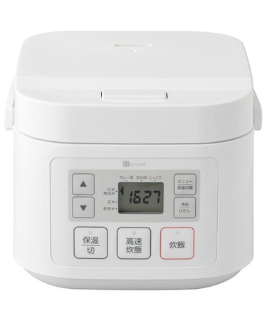 3合炊きマイコン炊飯ジャー Nティニー(SN-A5WH)