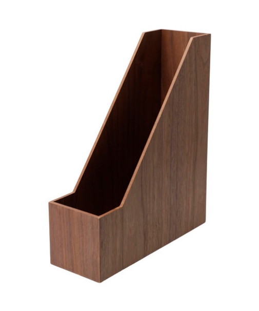 Ａ4ファイルスタンド(ナチュラルウッド2 ダークブラウン)