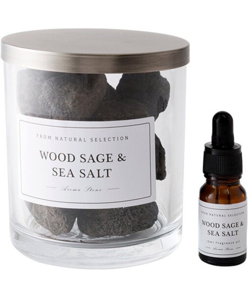 ストーンディフューザー ロレ(ウッドセージ&シーソルト)