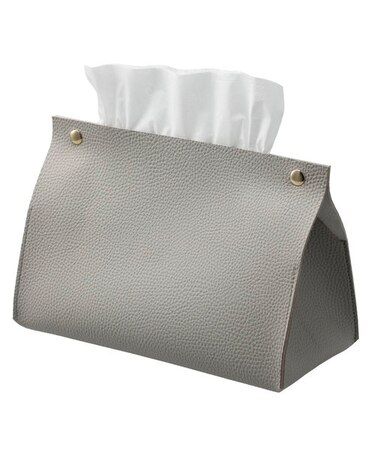 ティッシュケース(L グレー NT215)