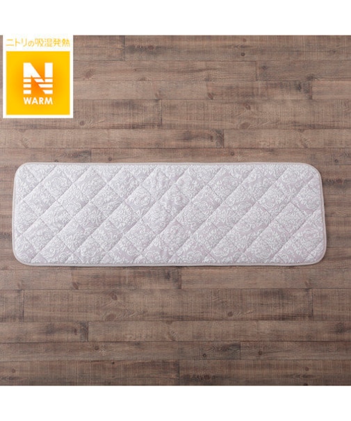 【デコホーム商品】ロングチェアシート（Nウォーム ダマスク SC075）