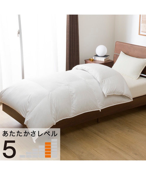 ニトリ　羽毛掛け布団　グレーダックダウン80% セミダブル 掛けカバーセット グレーダックダウン80％使用 羽毛掛け布団 セミダブル(UL K2315 SD