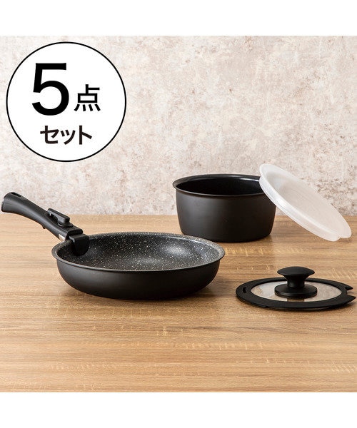 cera pot 鍋・フライパンセット　5点セット SURUTTO_Amazon__ver__5_set1TOP