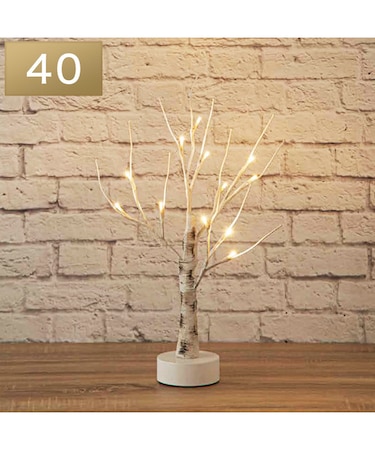 LEDツリー(40cm シラカバウッドn3BF)