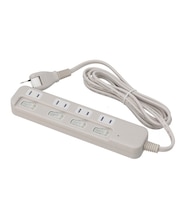 節電タップ(4口 LB-4C4S モカ)