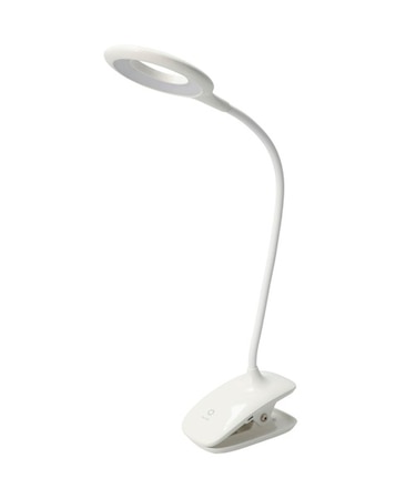 コードレス2WAY LEDクリップライト(DX-C8 WH)