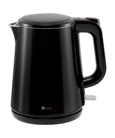 Wウォールステンレス電気ケトル(HBK068BK)