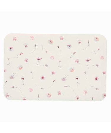 珪藻土入りやわらかバスマット(38X59NC10スミレ)