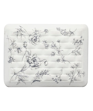 珪藻土入りやわらかバスマット(29×39cm ラインアートUM06)