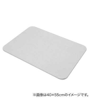 珪藻土マット(カイテキサラサラ LGY 29X39)