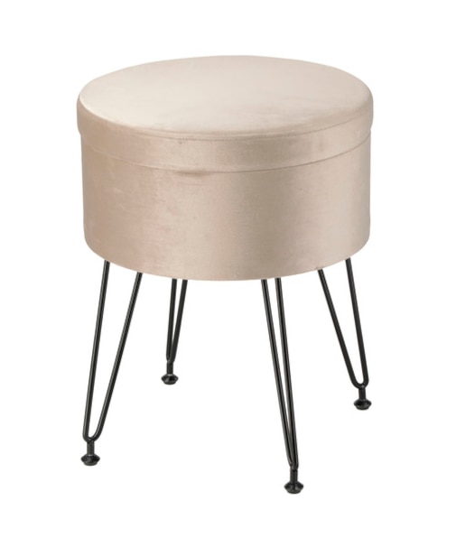 アジャスター付き収納スツール(DH01 モカ)