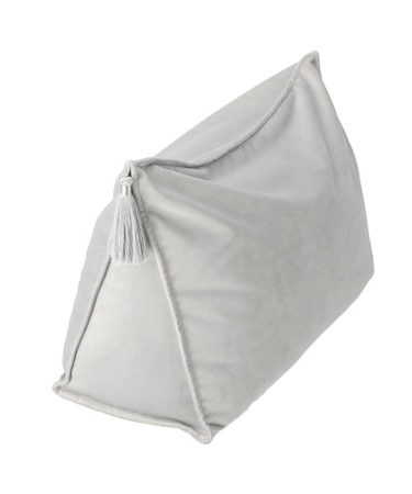 三角ビーズクッション(グロス GY)