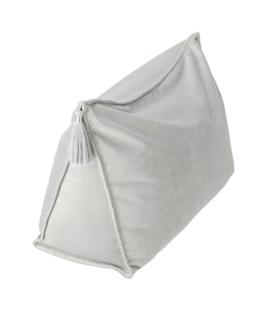 三角ビーズクッション(グロス GY)