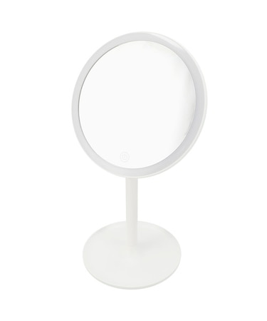 LED卓上ミラートレー付き(ホワイト DH01)