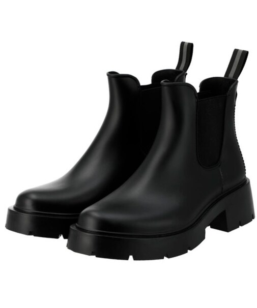 クッションレインブーツ Ｍ(23.0-23.5)