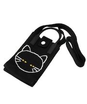 スマホショルダーバッグ　デコネコ