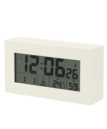 電波デジタル時計 WH FY01