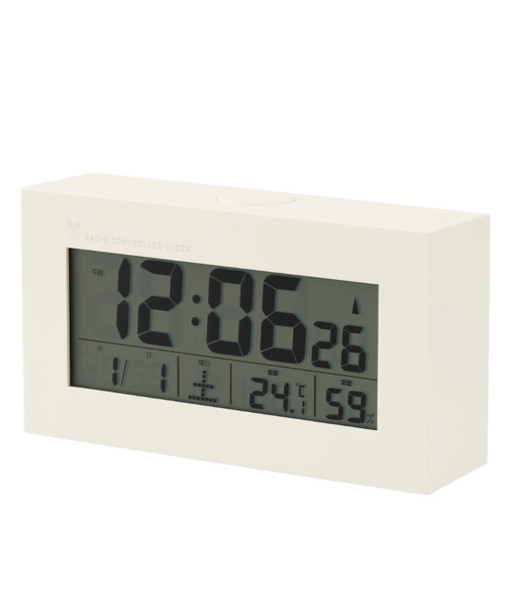 電波デジタル時計 WH FY01