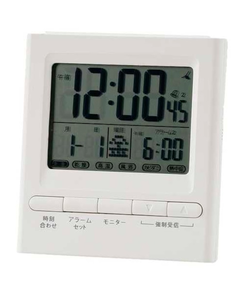 電波デジタル時計(WH FS01)