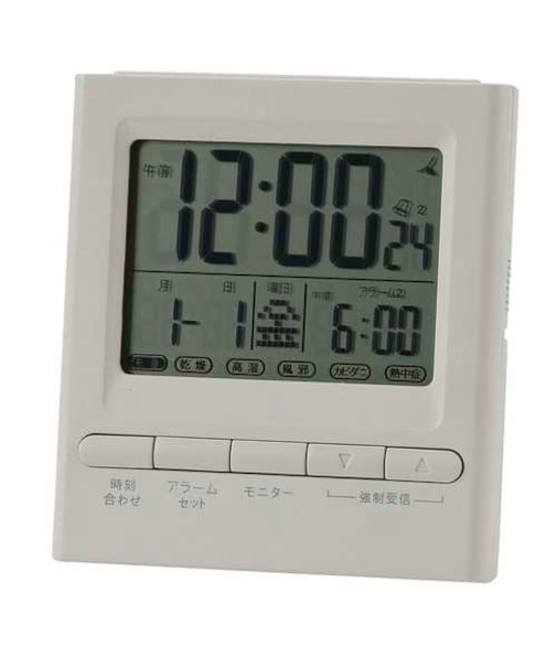 電波デジタル時計(MO FS01)