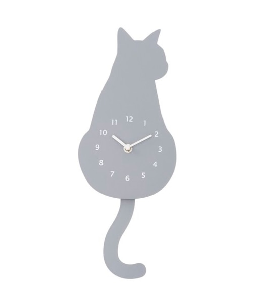 振り子時計(ネコ GY EL010)