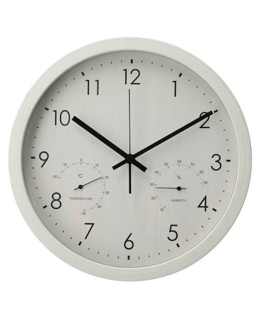 電波 温湿度計付き 掛け置き兼用時計(30RS1T WW FR888)