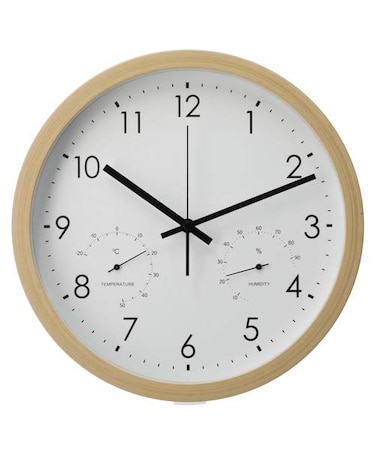 電波 温湿度計付き 掛け置き兼用時計(30RS1T NA FR888)