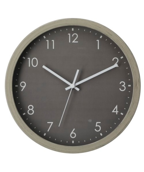 静音秒針 掛け置き兼用時計(26Q GY FR885)