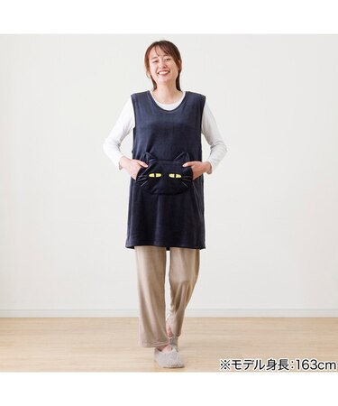 ルームベスト(デコネコ ブラック KK18)