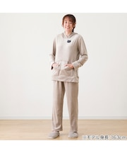 パジャマセット(デコネコ ベージュ KK21)