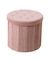 収納になる折り畳みスツール(ローズ DH)