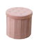 収納になる折り畳みスツール(ローズ DH)