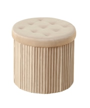 収納になる折り畳みスツール(モカ DH)