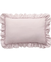 枕カバー（ウォッシュ フリル F9 RO）