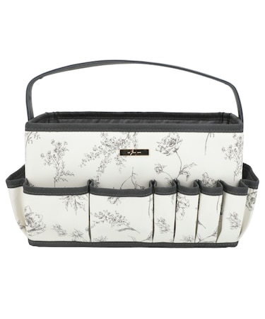 コスメキャリー ラインアート柄 L