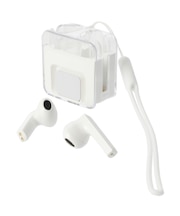 インナーイヤー ワイヤレスイヤホン(クリアホワイト_KRY-IE)