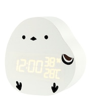 LEDデジタル置き時計 シマエナガ