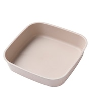 TORERUシリーズ専用 IH・ガス火 角型フライパン(24cm モカ FS004)