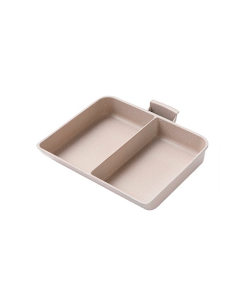 TORERUシリーズ専用 IH・ガス火 セパレートパン(2分割 モカ FS004)