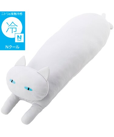 モチモチクッション(Nクール デコネコ グレー M FB03)