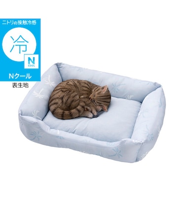 ペットベッド 角 Mサイズ(Nクール PALM NR04)