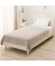 ふわふわタオルケット シングル(モカ D1)