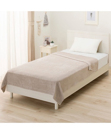 ふわふわタオルケット シングル(モカ D1)