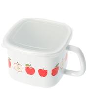 ホーロー味噌ポット 蓋つき(TY08)