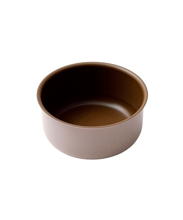 【取っ手がとれる】IH・ガス火 スピンコート 鍋(16cm モカ FS005)