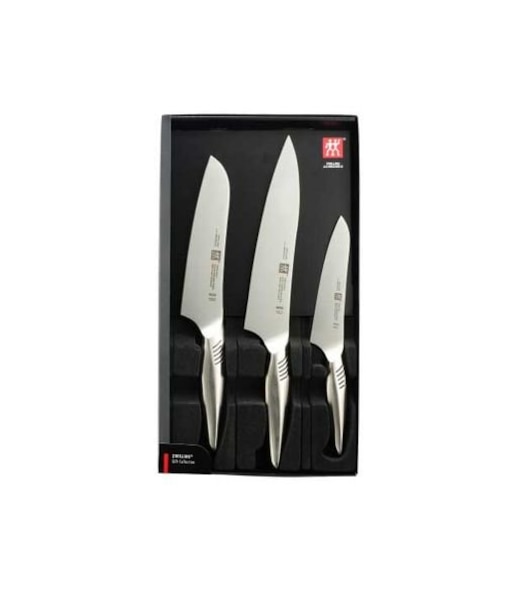 ZWILLING ツイン フィン II 3pcs ペティナイフ130mm&マルチパーパスナイフ165mm&シェフナイフ200mm