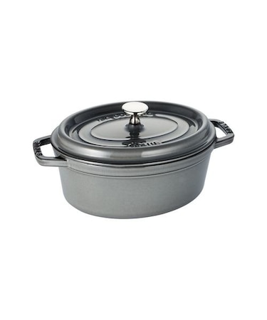   STAUB ピコ・ココット オーバル 23cm グレー  