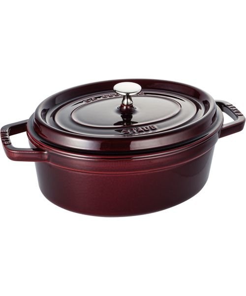 STAUB ピコ・ココット オーバル 27cm グレナディンレッド