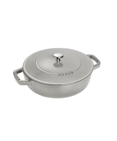 STAUB ブレイザー　ソテーパン　グレー 24cm Amazon.co.jp: ストウブ(Staub) 「 ブレイザー ソテーパン